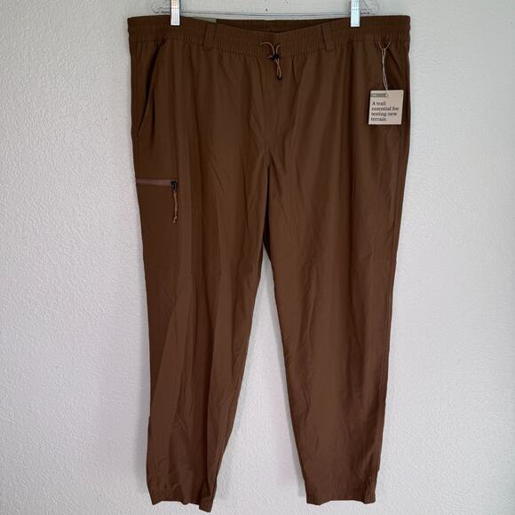 REI Trailmade Joggers Men XXL Trail Pant Hike Camp Casual Outdoor UPF 50 NEW 2XL - Picture 1 of 12